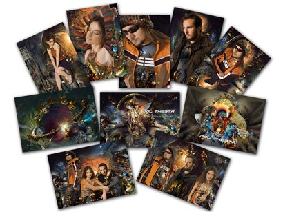 The Universe Expands - 10 Postcards Pack